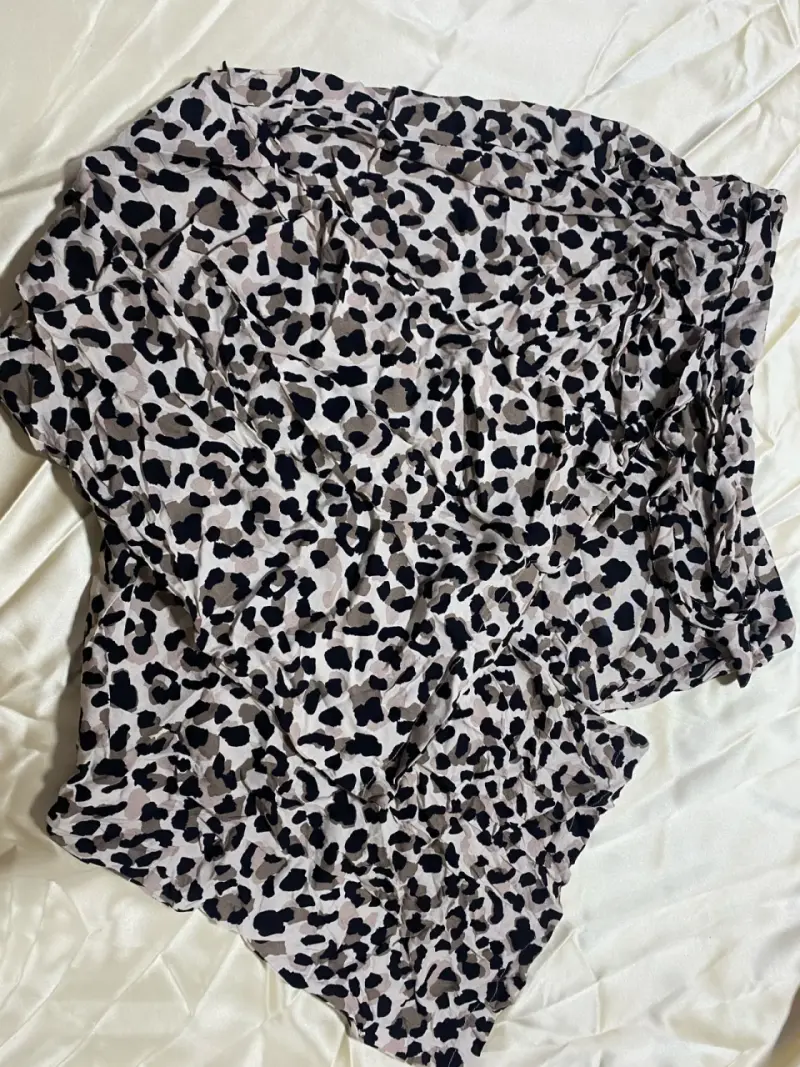 Pantalón estampado leopardo - 1