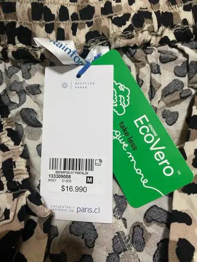 Pantalón estampado leopardo - miniatura 2