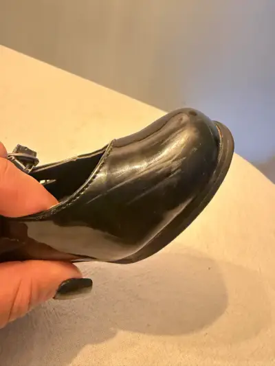 Zapatos de charol negro cueca 27 - miniatura 3
