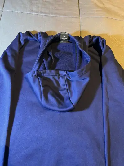 Polerón Nike azul con capucha y cierre - miniatura 4