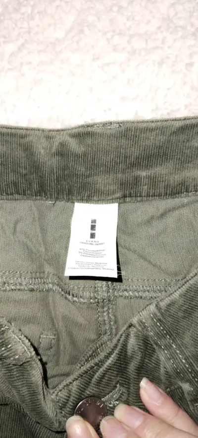 Pantalones verde oliva para mujer - miniatura 3