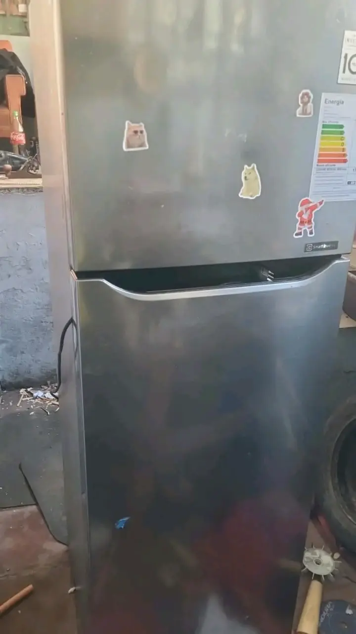 Refrigerador en acero inoxidable - 1