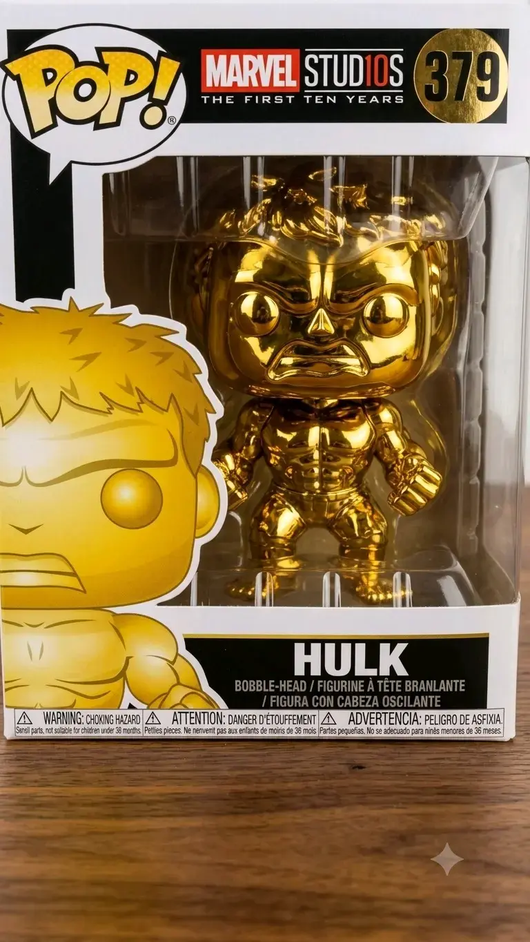 Figurines Funko Pop Marvel Studios Doradas - 1