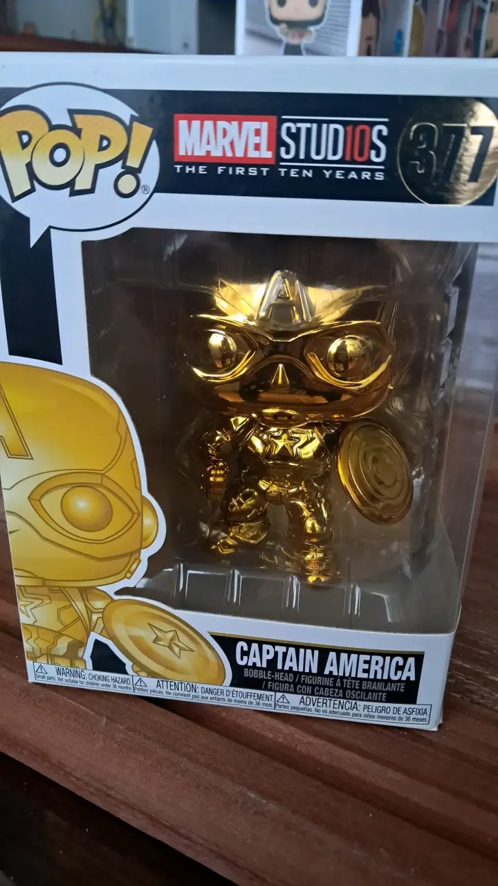 Figurines Funko Pop Marvel Studios Doradas - 2