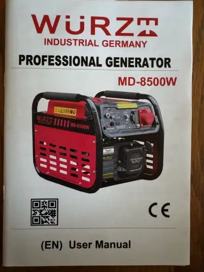 Generador Profesional Würz MD-8500W Industrial - miniatura 1