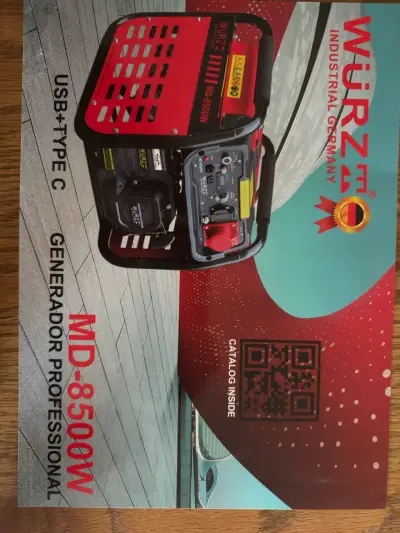 Generador Profesional Würz MD-8500W Industrial - miniatura 3