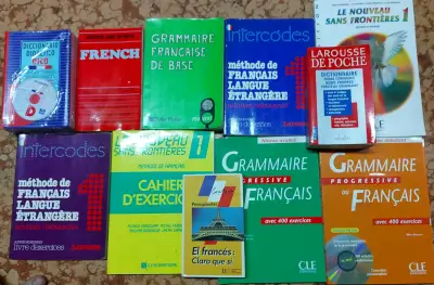 Lote de libros de aprendizaje de francés - miniatura 1