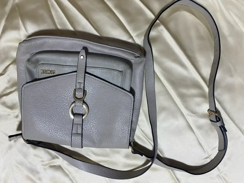 Cartera gris Secret