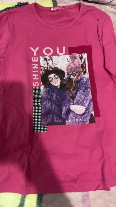 Pack de Poleras Manga Larga para Niña con Diseños Variados - miniatura 4
