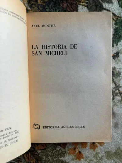 Libro 'La Historia de San Michele' de Axel Munthe - miniatura 2
