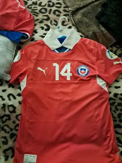 Camiseta Roja Selección Chile Puma Original - miniatura 1