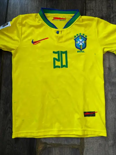 Camiseta de fútbol Brasil Nike Vini Jr 20 - miniatura 1