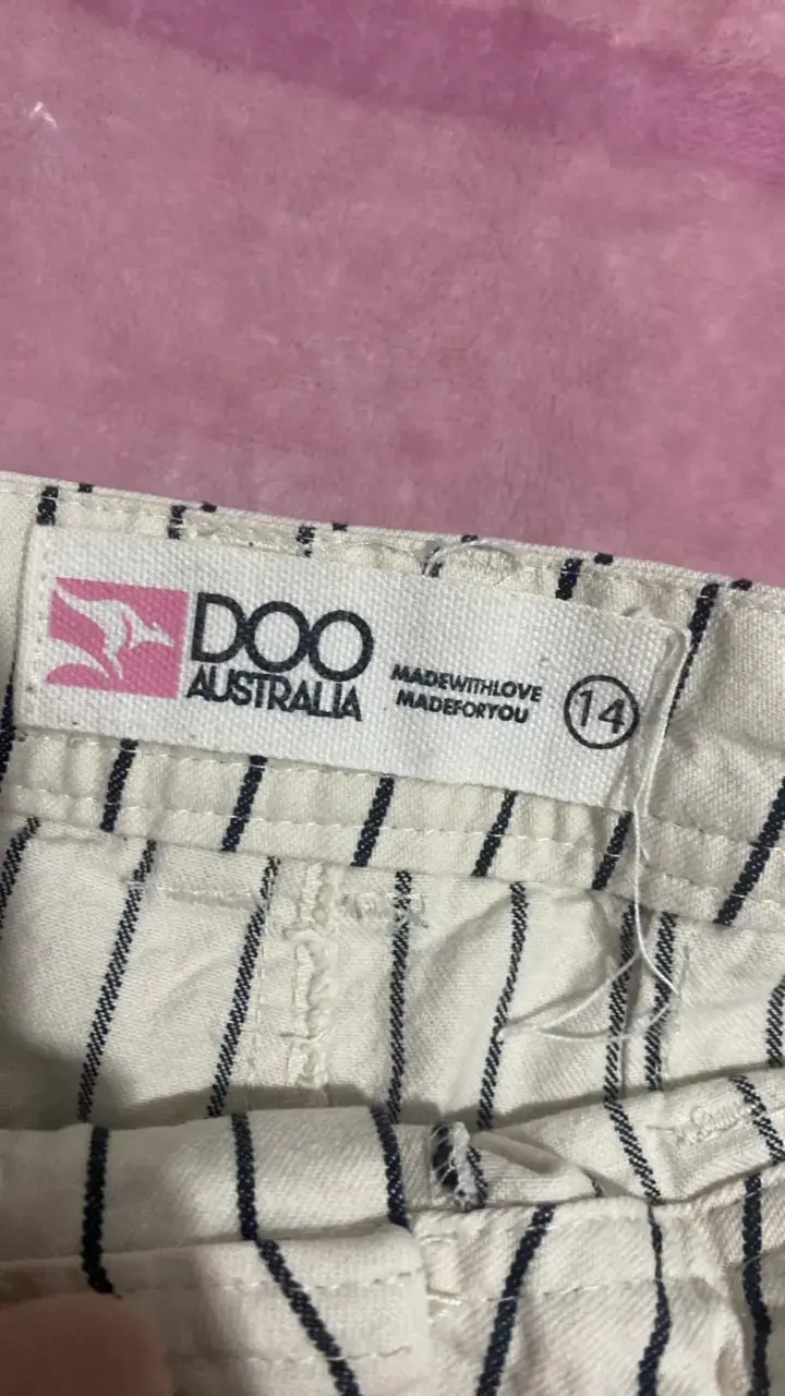 Pantalones a rayas Doo Australia talla 14 - 2