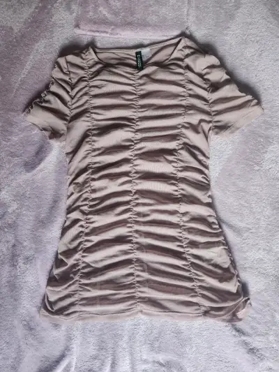 Polera ajustada malva transparente - miniatura 1
