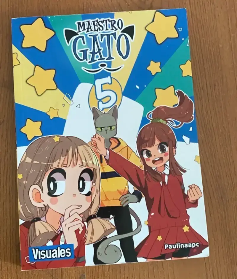 Libro Maestro Gato 5 Visuales - 1