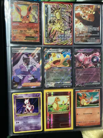 Colección de cartas Pokémon EX y holográficas - miniatura 1