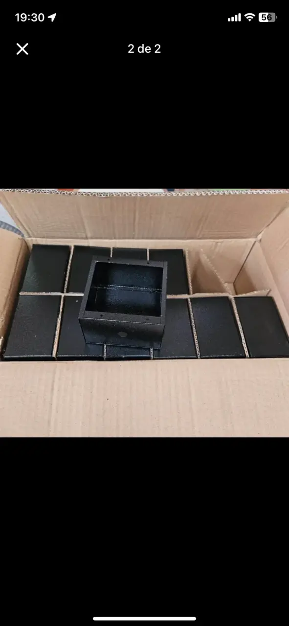 CAJA METALICA PARA EMBUTIR PORTERO METALICO