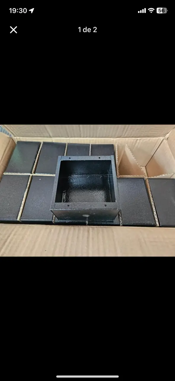 CAJA METALICA PARA EMBUTIR PORTERO METALICO - 2