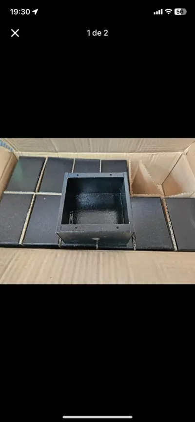 CAJA METALICA PARA EMBUTIR PORTERO METALICO - miniatura 2