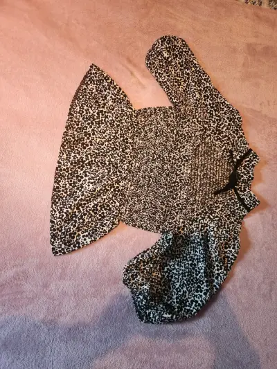 Blusa con estampado floral print - miniatura 1