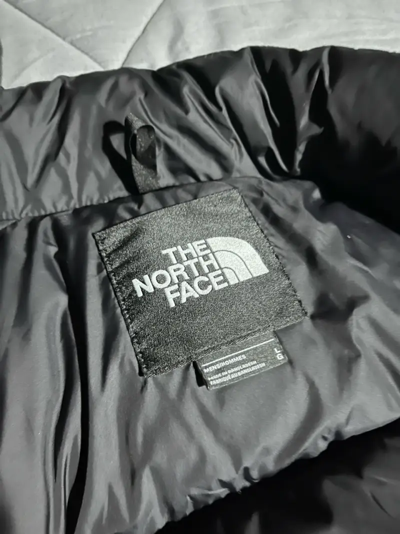 Chaqueta de plumas negra The North Face talla L - 6