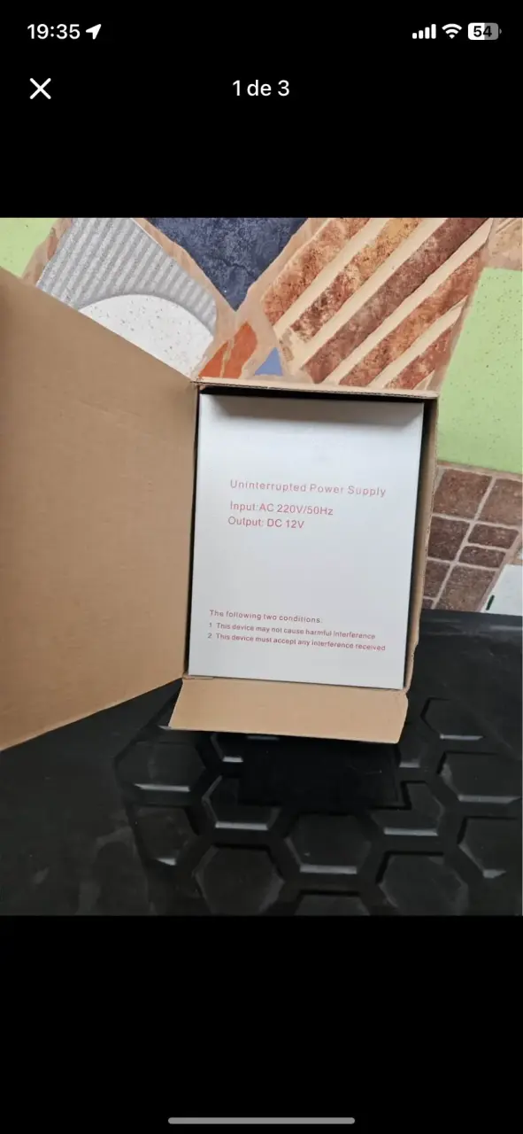 Fuente de Poder 12V 5A