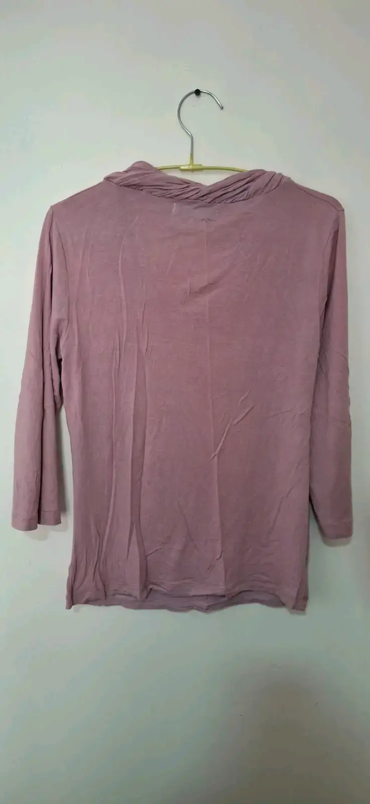 Blusa manga 3/4 color palo de rosa Malákh - 3