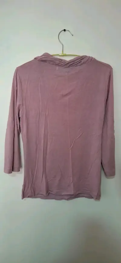 Blusa manga 3/4 color palo de rosa Malákh - miniatura 3