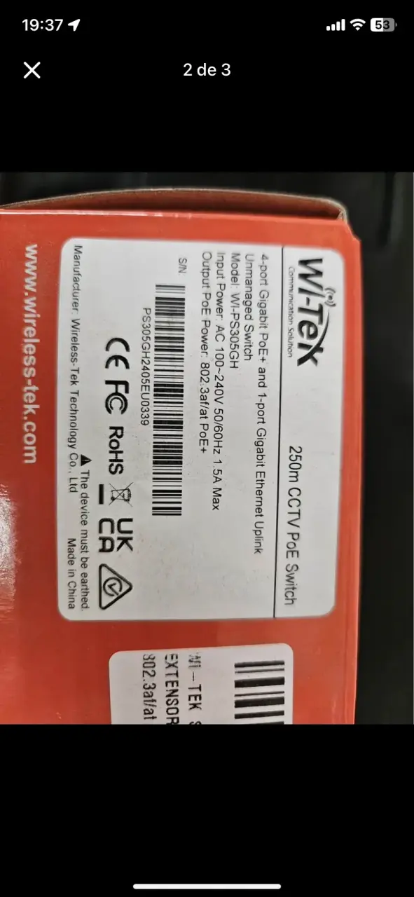 Switch Poe Wi-Tek - 2
