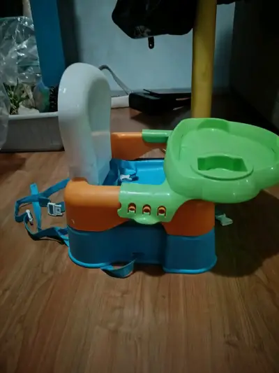 Silla de comer portátil para bebé multicolor - miniatura 2