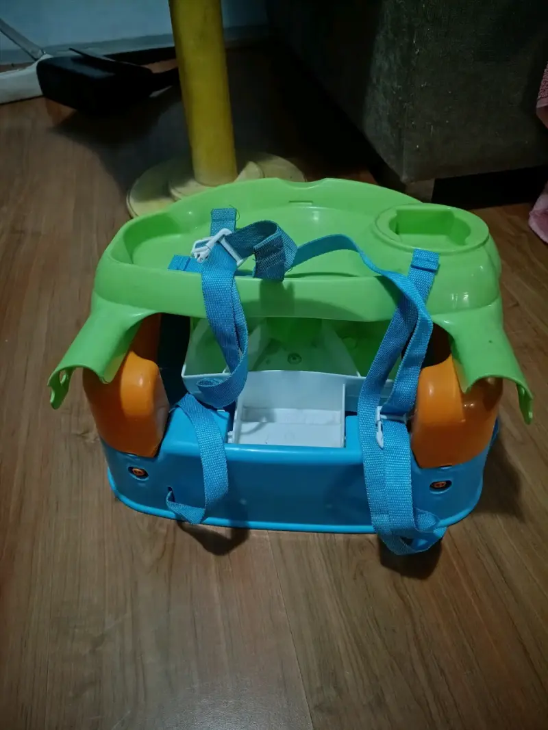 Silla de comer portátil para bebé multicolor - 3