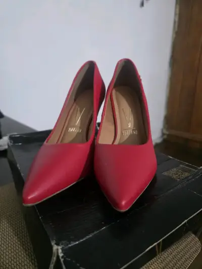 Zapatos de Tacón Alto Rojos Mujer Vizzano - miniatura 4