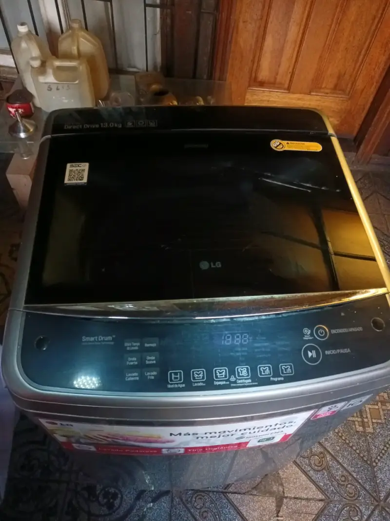 Lavadora LG de carga superior - 5