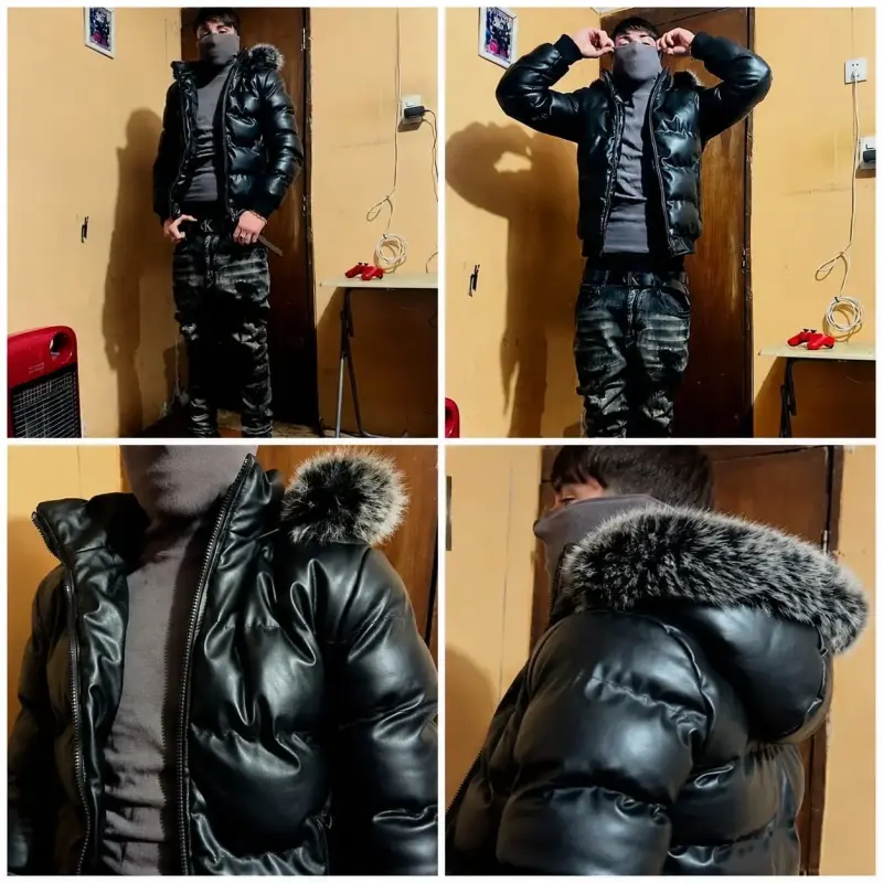 PARKA ECO CUERO PREMIUM E.L.T EDICION LIMITADA - 4