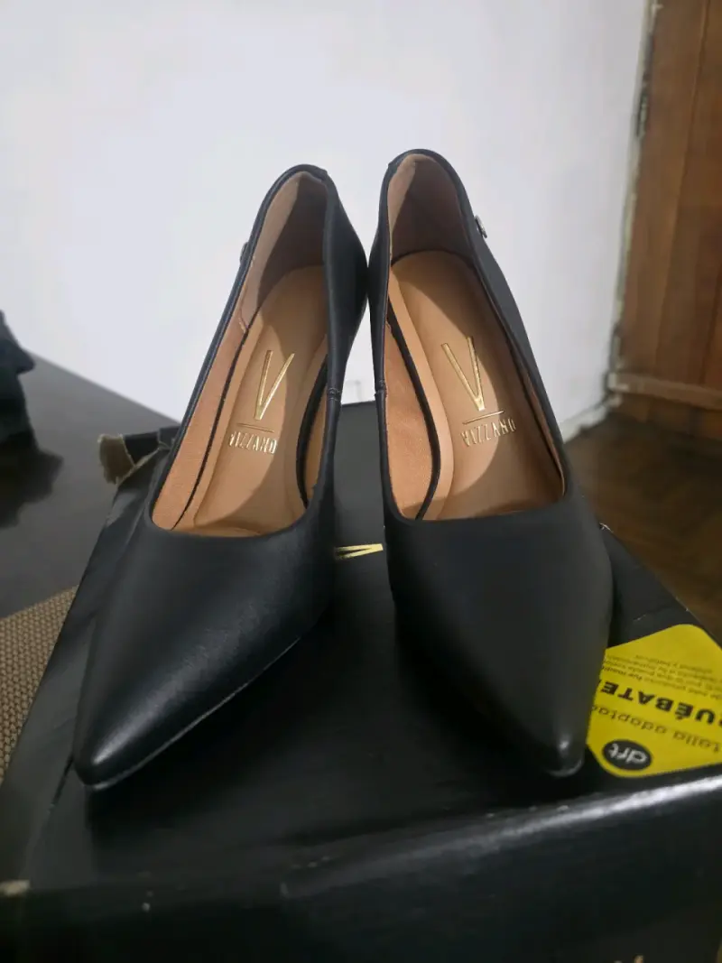 Zapatos de Tacón Negro Vizzano Elegantes - 2