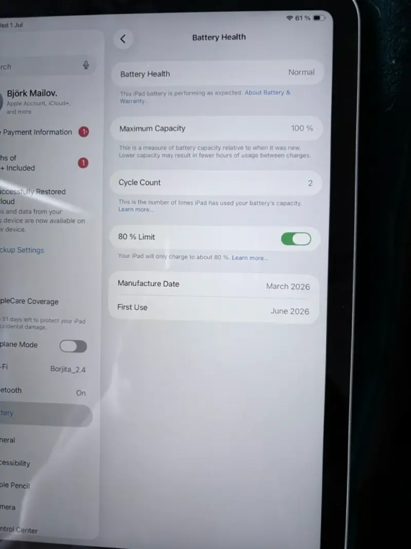 iPad 11gen chip A16 - 3