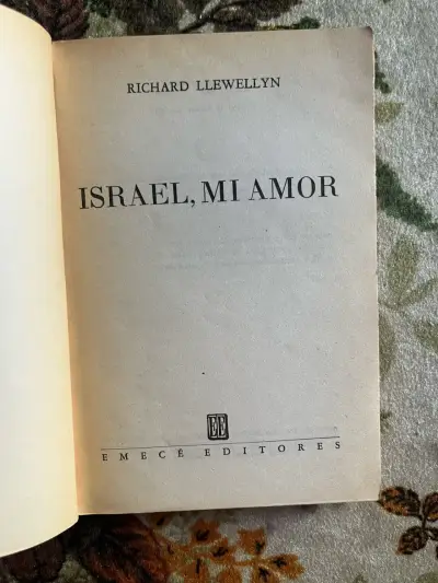 Libro 'Israel, Mi Amor' de Richard Llewellyn - miniatura 3