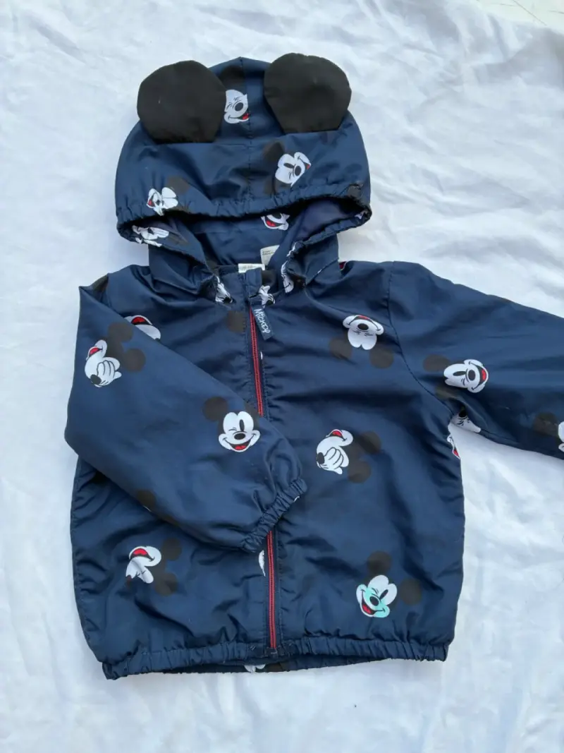 Chaqueta infantil con capucha de Mickey Mouse - 1