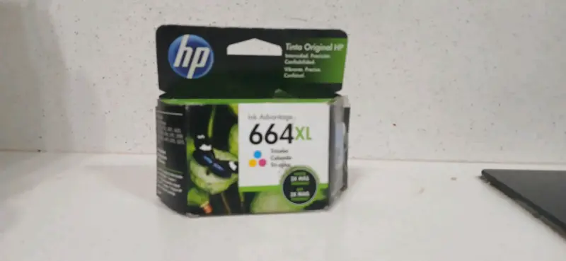 Cartucho de tinta HP 664XL tricolor original - 1