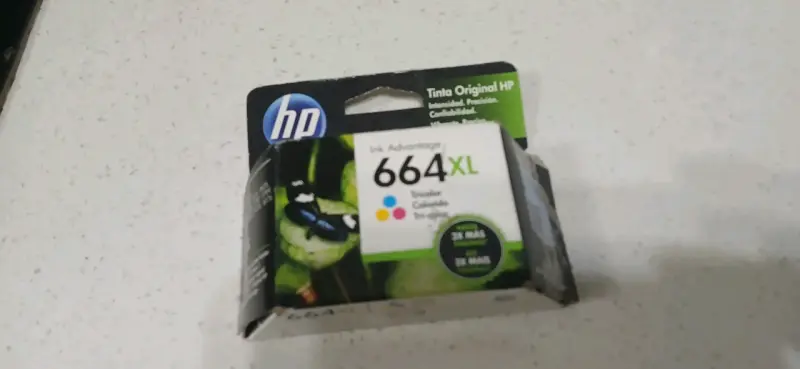 Cartucho de tinta HP 664XL tricolor original - 2