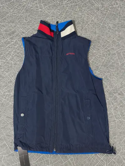 Chaleco sin mangas azul Tommy Hilfiger - miniatura 1