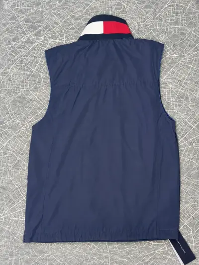 Chaleco sin mangas azul Tommy Hilfiger - miniatura 2