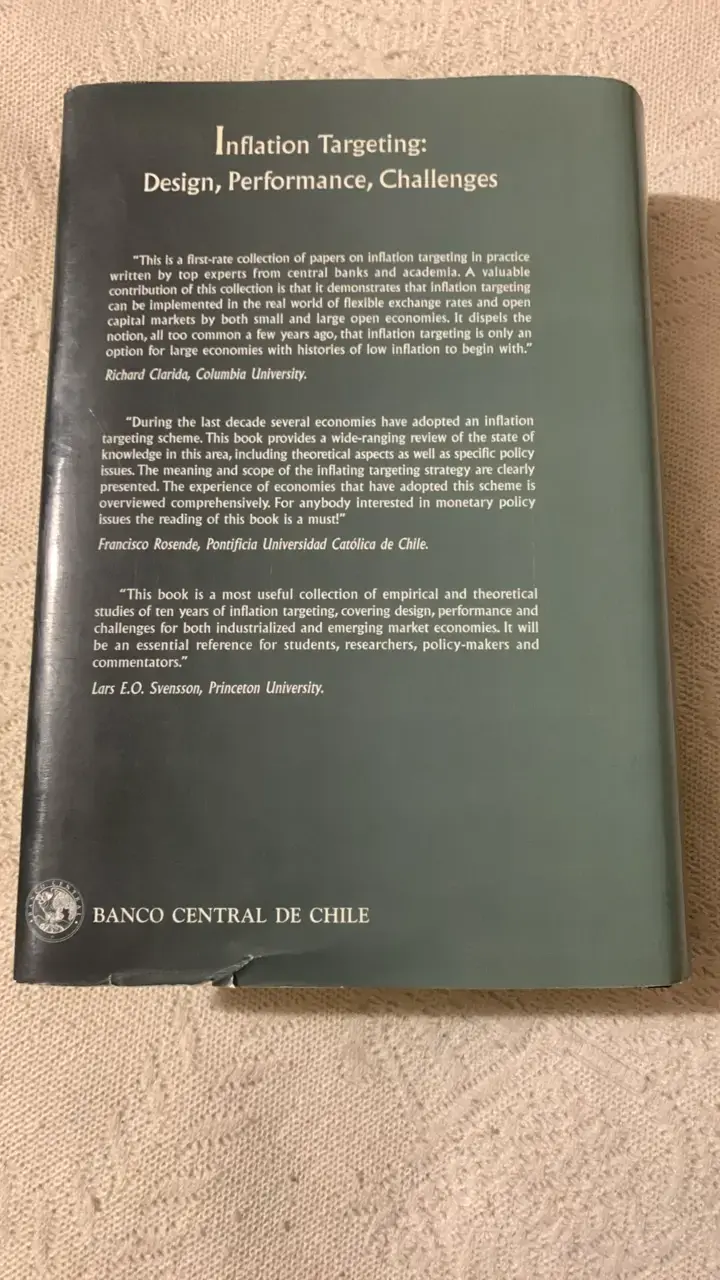 Libro sobre objetivos de inflación y desafíos - 4