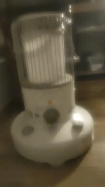 Calefactor eléctrico blanco en buen estado - miniatura 2