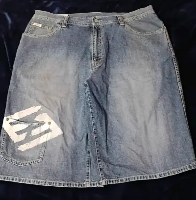 Short(Jort) de mezclilla azul claro marca Enyce✅ - miniatura 1