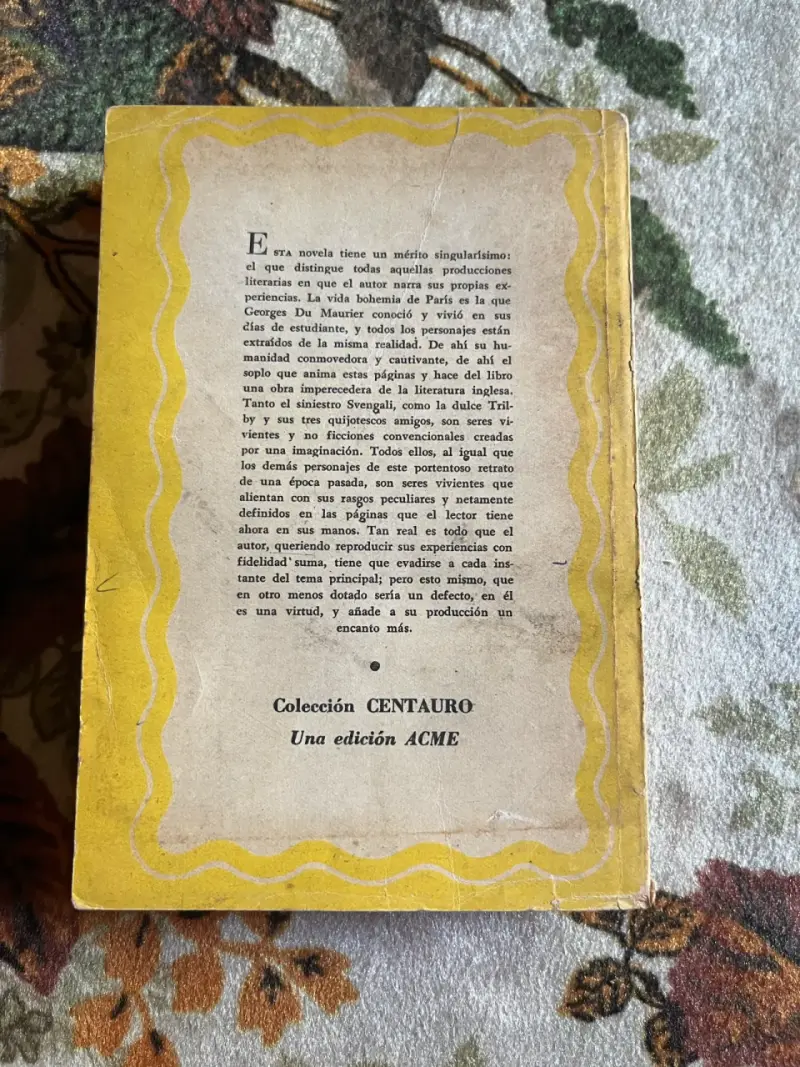 Libro antiguo 'Svengali' de G. Du Maurier - 3