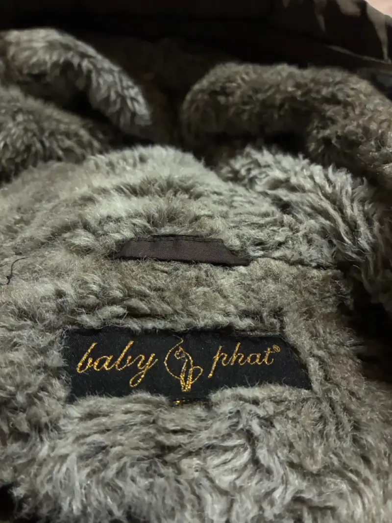 Chaqueta con capucha Baby Phat café - 3
