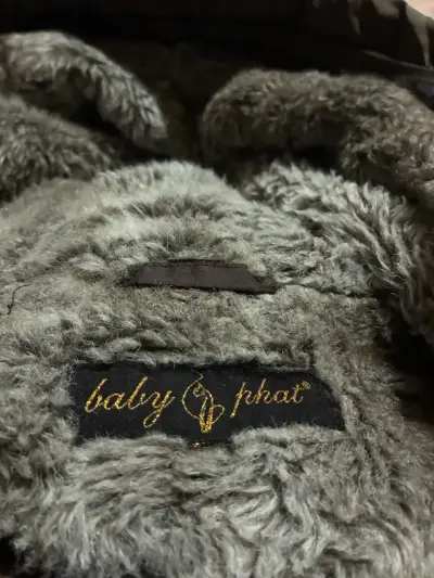 Chaqueta con capucha Baby Phat café - miniatura 3