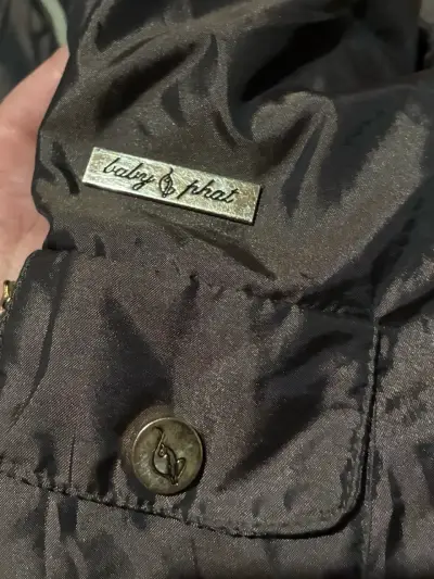 Chaqueta con capucha Baby Phat café - miniatura 4