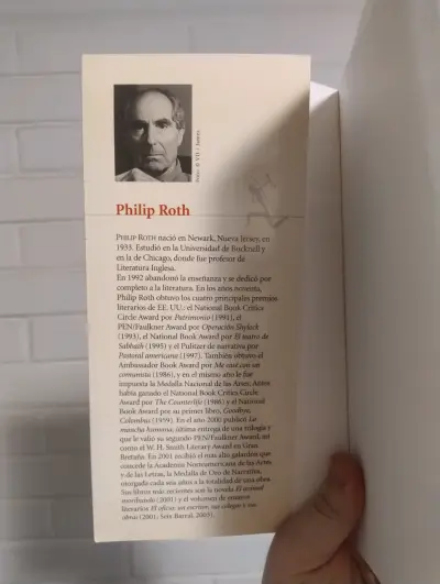 Libro 'Patrimonio' de Philip Roth en buen estado - miniatura 3